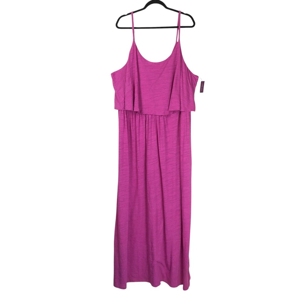 NEW Cacique Womens Sleepwear Maxi Sleep Dress Size 26/28 Pink Intimates Pajamas